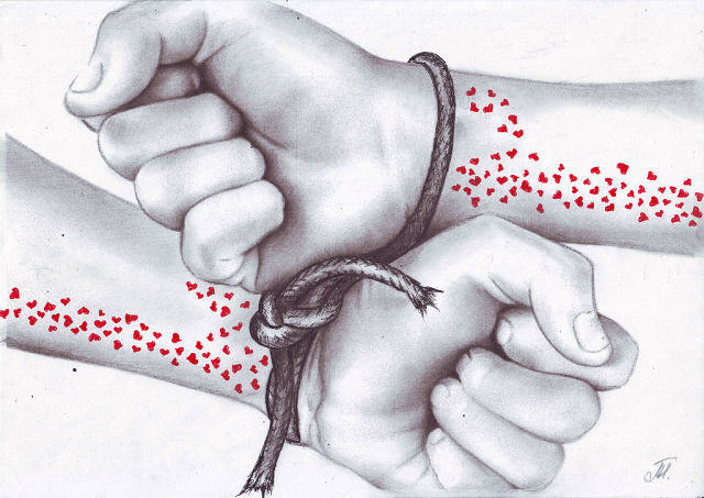 вместе навеки - свадьба, руки - оригинал