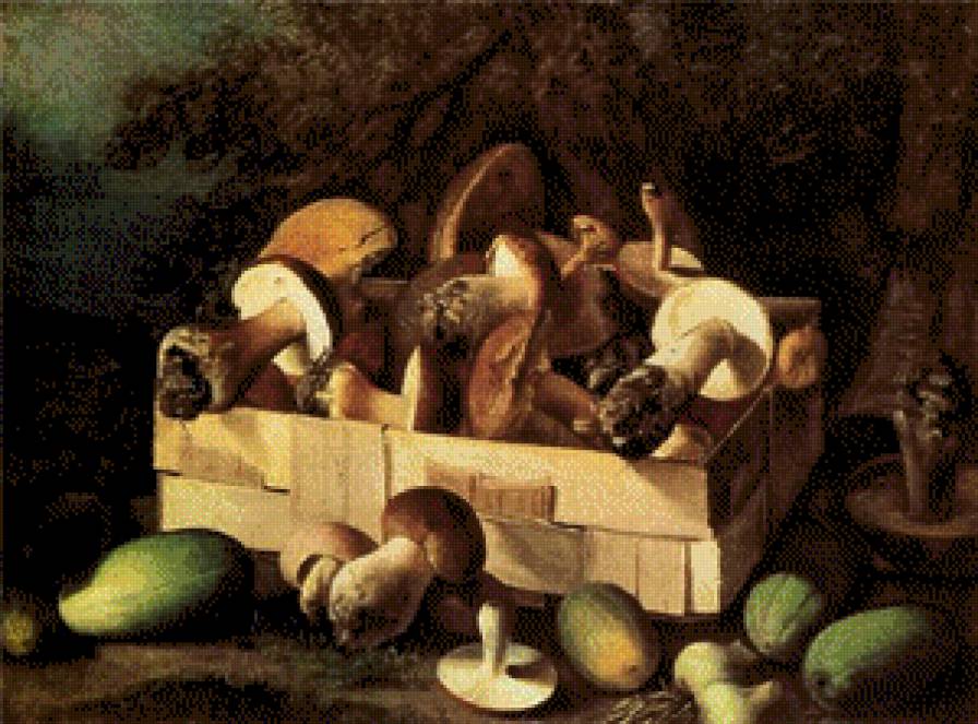 грибочки - натюрморт - предпросмотр