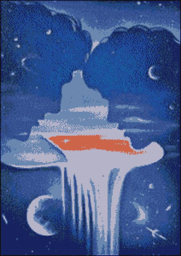 Образ - вышивка, схема - предпросмотр