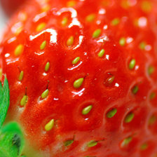 Схема вышивки «клубника»