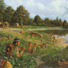 индейская деревня
