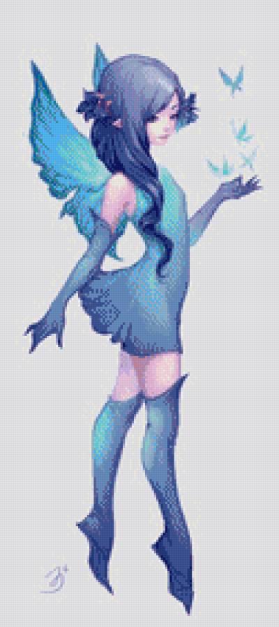 феечка - фентези, сказка, фея, девушка - предпросмотр