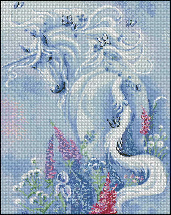 Единорог - животные, фентези - оригинал