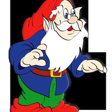 Схема вышивки «гномик»