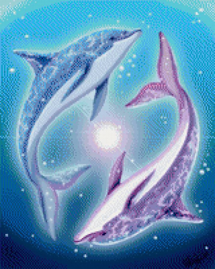 дельфины - предпросмотр