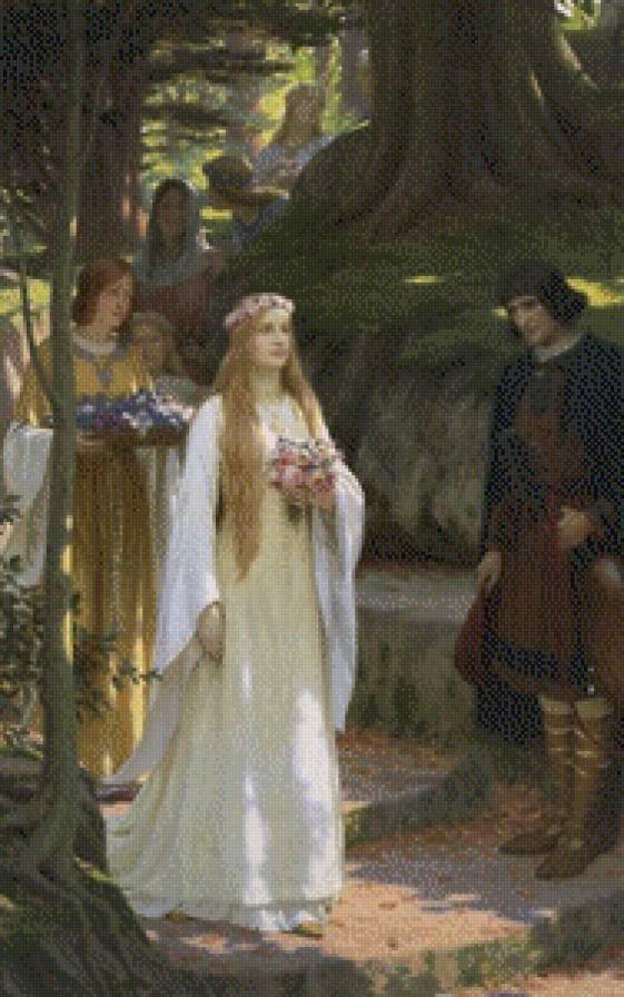 Ламермурская невеста - персонажи, дамы, картины - предпросмотр