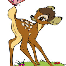 Схема вышивки «бемби1»