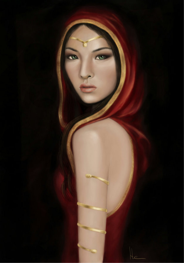 взгляд - девушка - оригинал