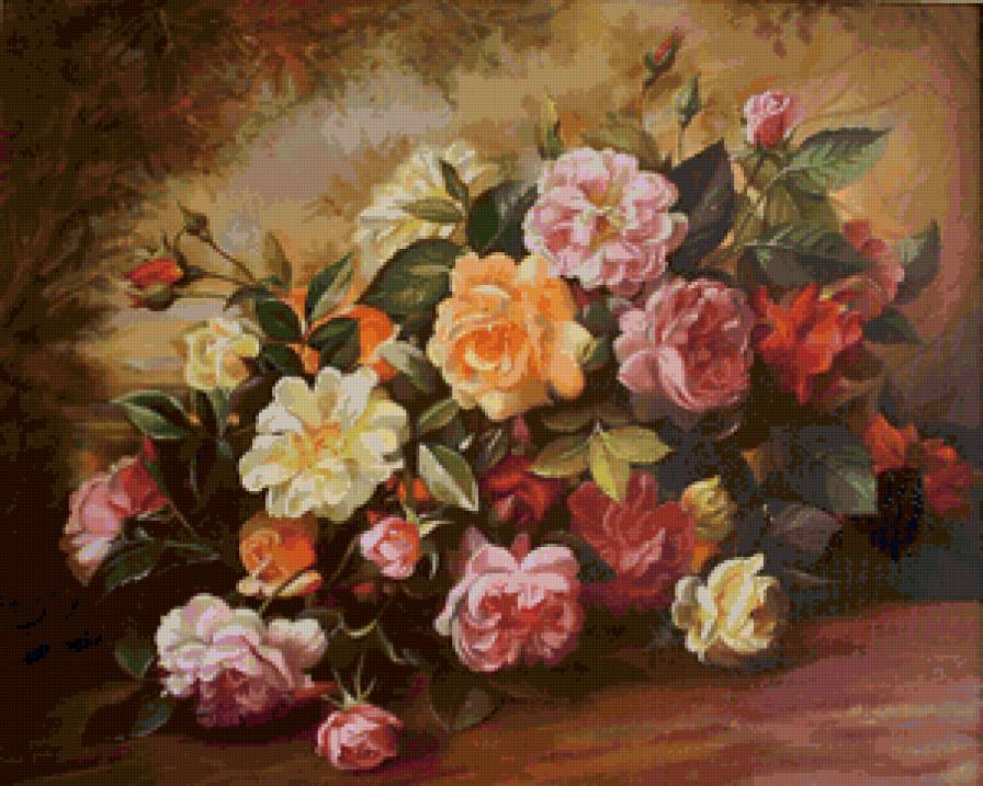 картина - цветы - предпросмотр