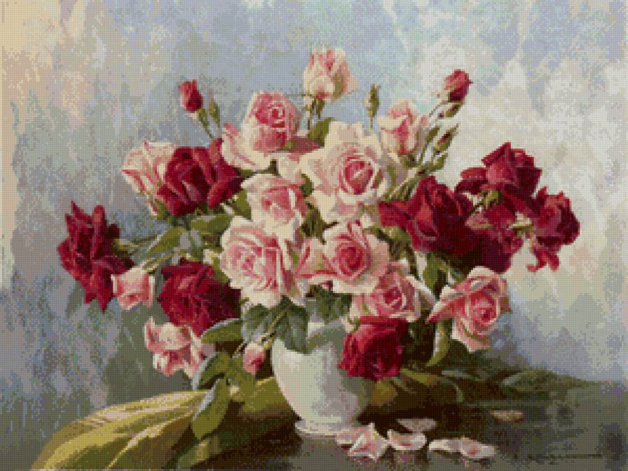 картина - цветы - предпросмотр