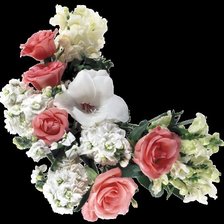 Схема вышивки «цветы»