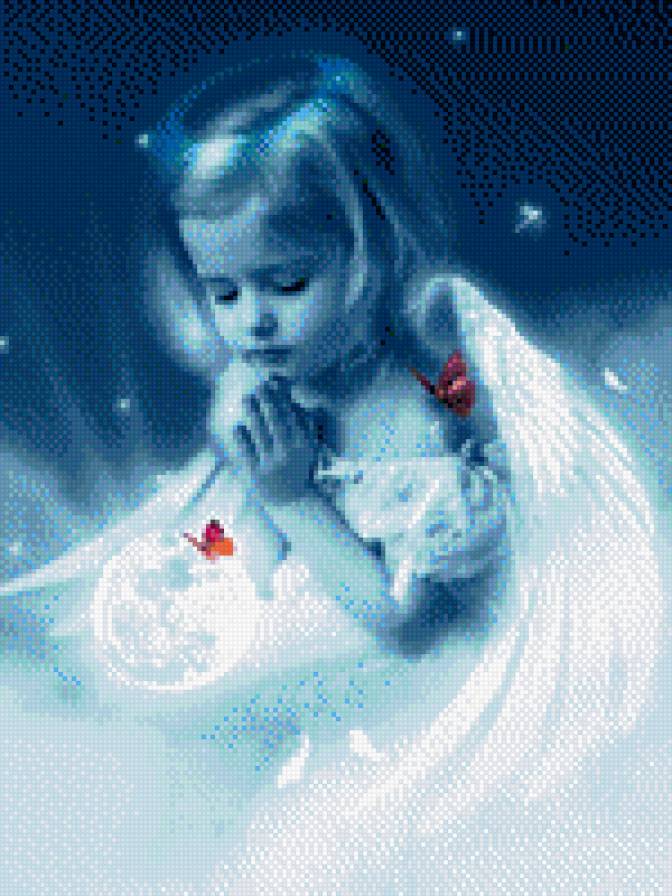 девочка ангел - предпросмотр