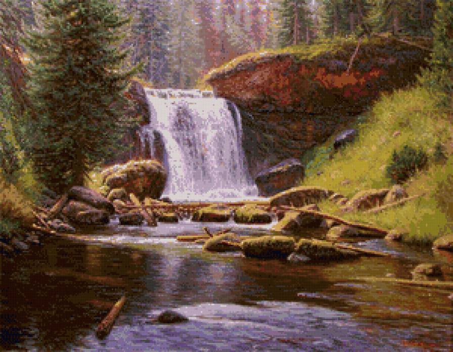 картина марка китли - пейзаж, природа - предпросмотр