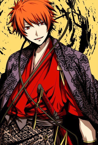 парни - аниме - оригинал