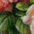 Предпросмотр схемы вышивки «пионы розовые в вазе перемешивание 75%» (№720864)