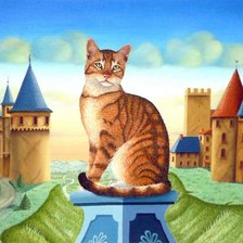 Схема вышивки «Кошачии мир 10»