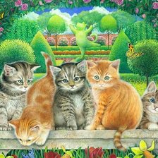 Схема вышивки «на золотом крильце сидели»