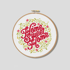 Схема вышивки «свитхоме»