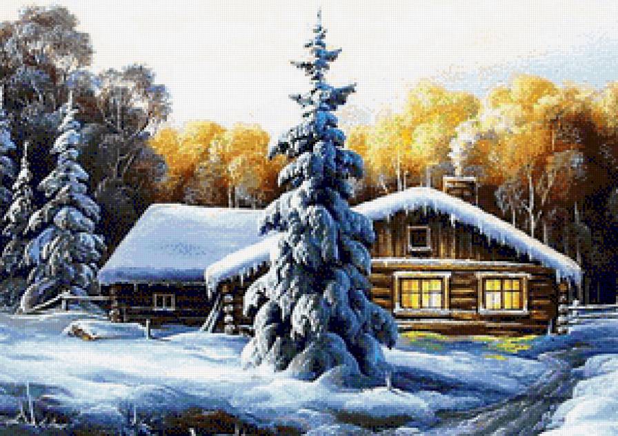 №721489 - зима.дом - предпросмотр