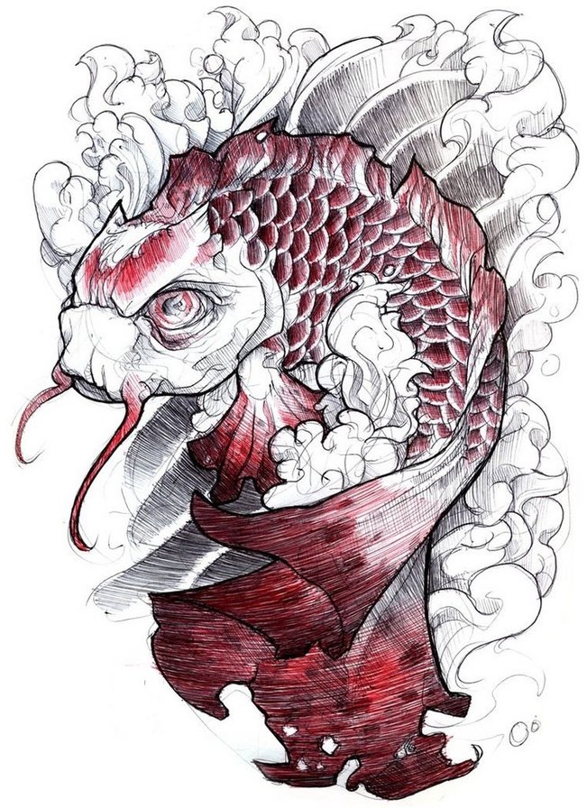 Тату - тату, япония - оригинал