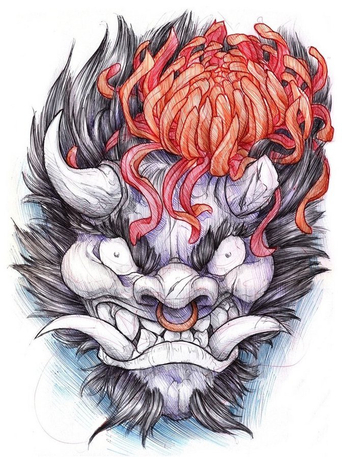 Тату - тату, япония - оригинал