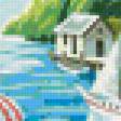 Предпросмотр схемы вышивки «Дорога к морю» (№721604)