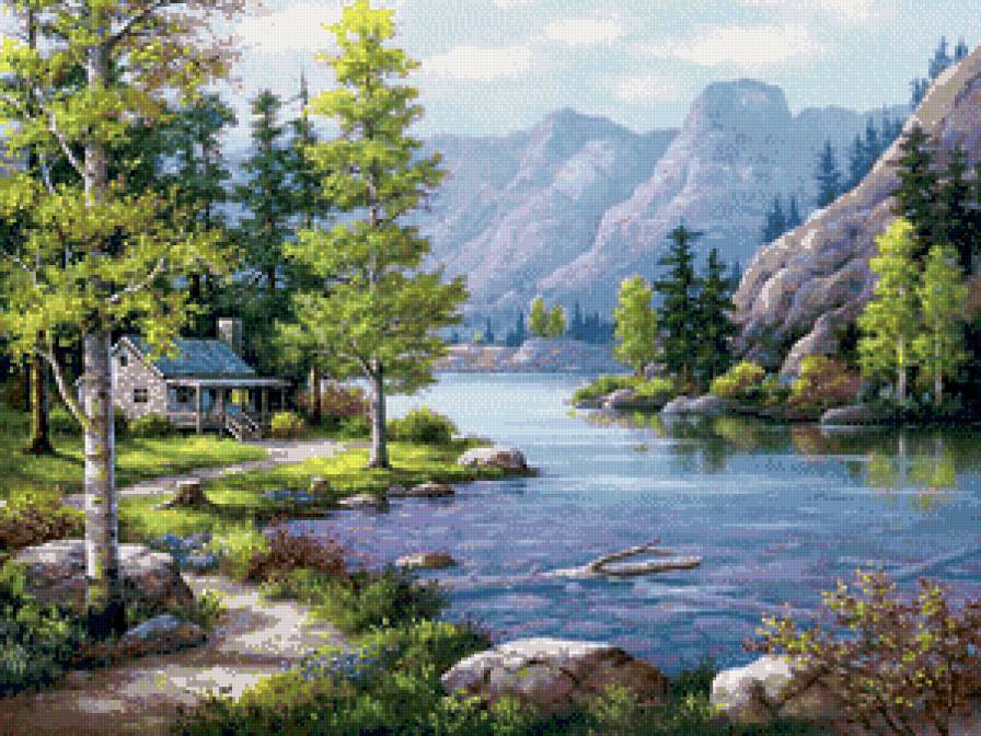 красивый пейзаж - природа, пейзаж - предпросмотр