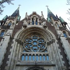 Схема вышивки «Львів. Костел Ольги та Єлізавети»