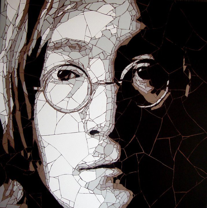 Леннон - мозаика - оригинал