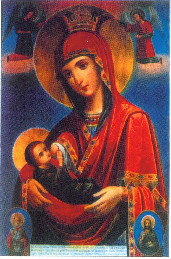 Божья матерь Млекопитательница - провославия, образ, религия, иконы, вера - оригинал
