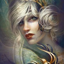 Схема вышивки «Портрет»