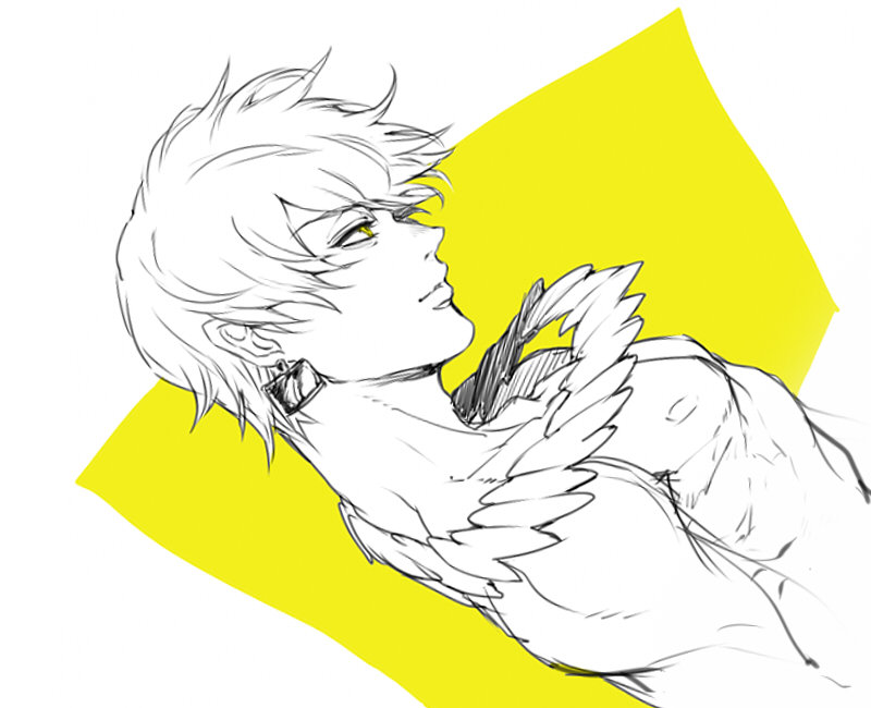 Gilgamesh - fate:stay night, аниме - оригинал