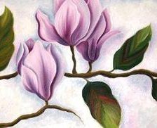 Схема вышивки «magnolias»