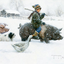 Схема вышивки «Мир детства3»