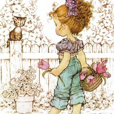 Схема вышивки «Мир детства6»