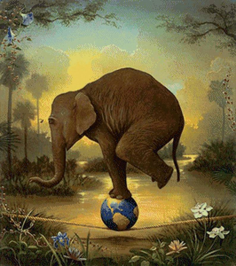 Слон - слон - предпросмотр