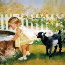 Схема вышивки «картины Дональда Золана»