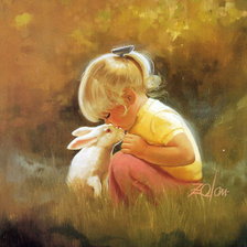 Схема вышивки «картины Дональда Золана»