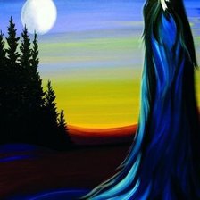 Схема вышивки «Mujeres»