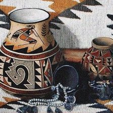 Схема вышивки «cacharros»