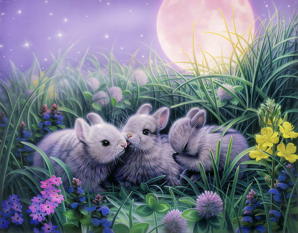 зайчата - оригинал