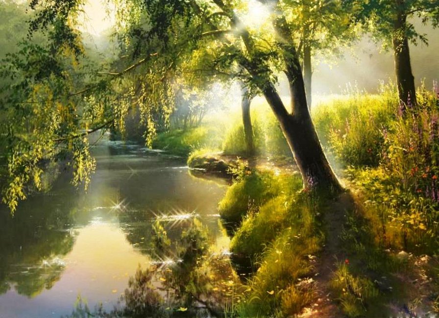 солнце взошло - красота природы - оригинал