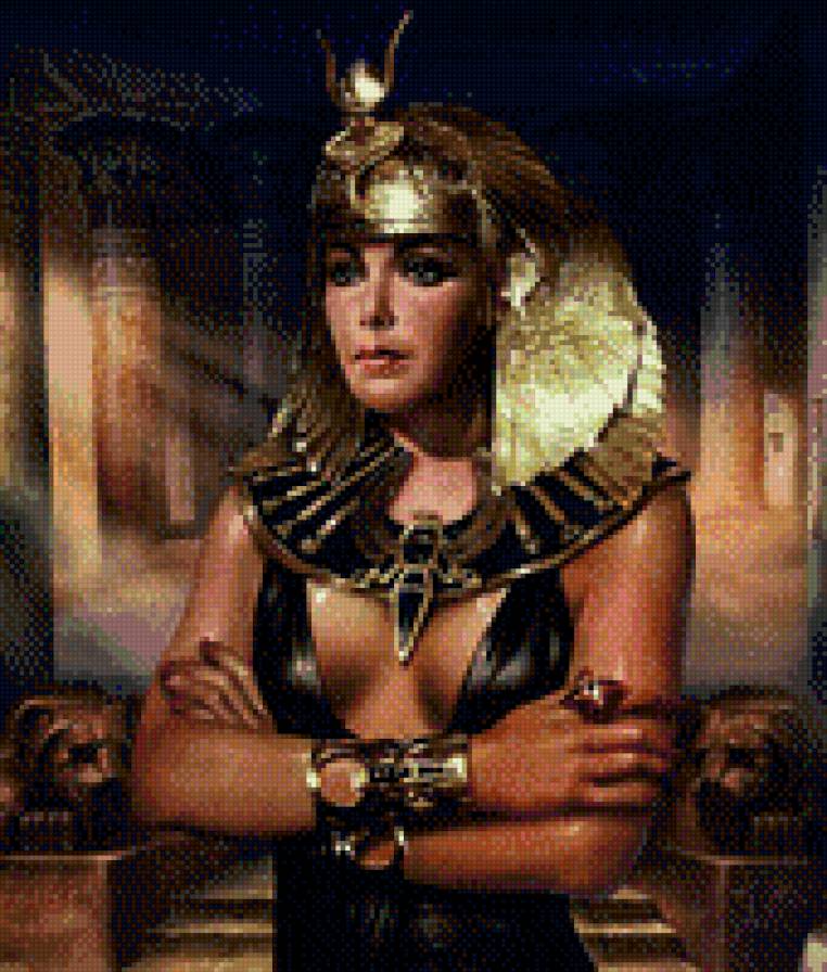 Клеопатра - фентези, женщина - предпросмотр