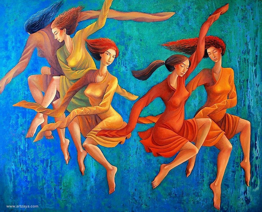 ГОБИ, танец - китай, танец, девушка, картины - оригинал