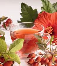 Схема вышивки «каркаде-шиповник»