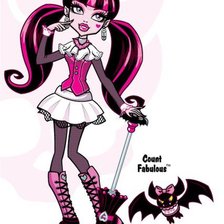 Схема вышивки «Дракулаура»