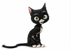 кошка - мультяшки, детям, вольт, кошка - оригинал