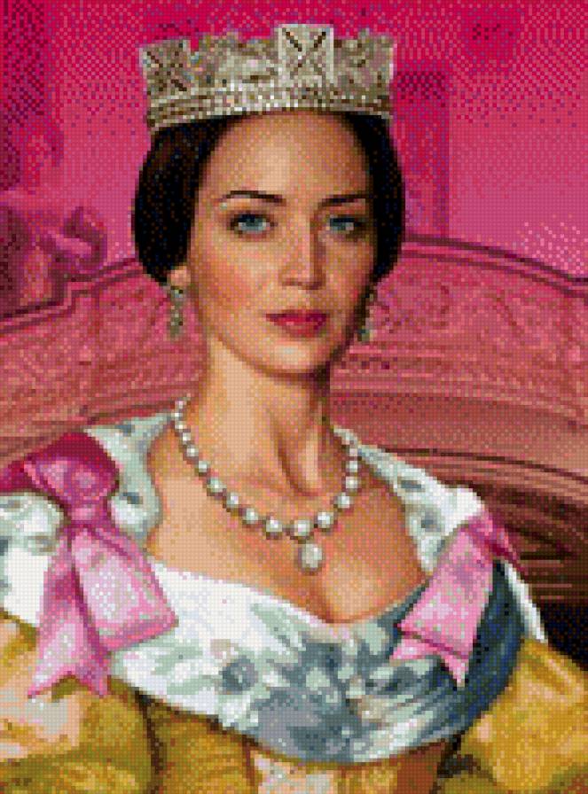 королева - женщина, портрет - предпросмотр