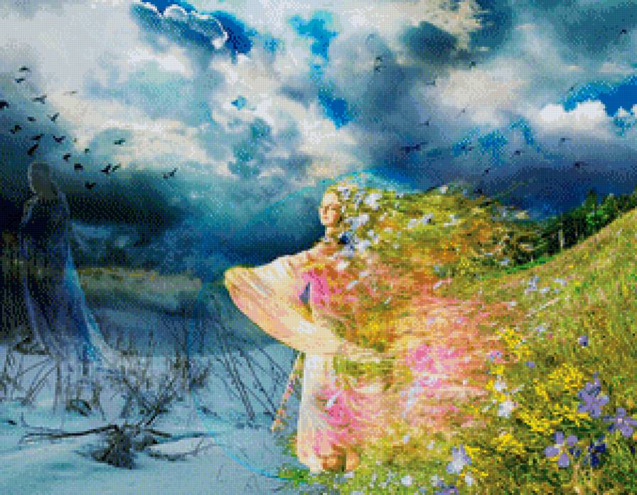 Весна идет1 весне дорогу! - зима, весна, природа, погода - предпросмотр