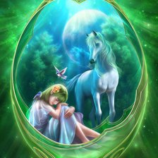 Схема вышивки «картины Shu Mizogu»